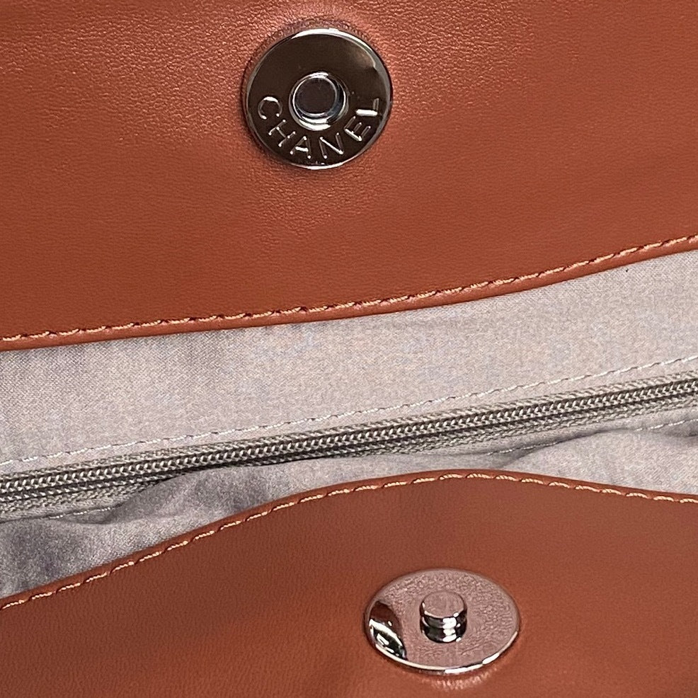 CHL Shopping  Bag  Silver chain  38 cm  3 Color's
