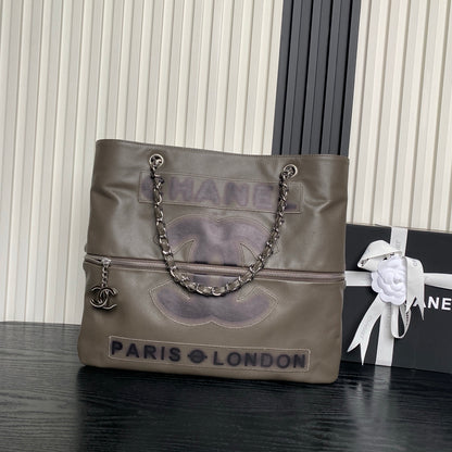 CHL Shopping  Bag  Silver chain  38 cm  3 Color's