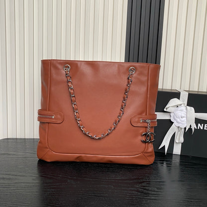 CHL Shopping  Bag  Silver chain  38 cm  3 Color's