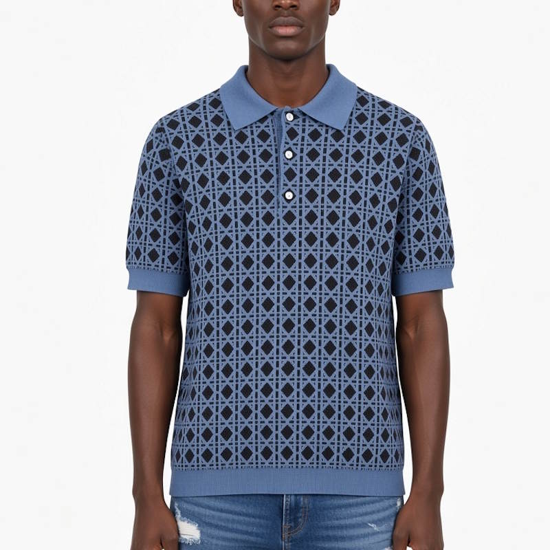 CHD  Polo T- Shirt short sleeve Knitted