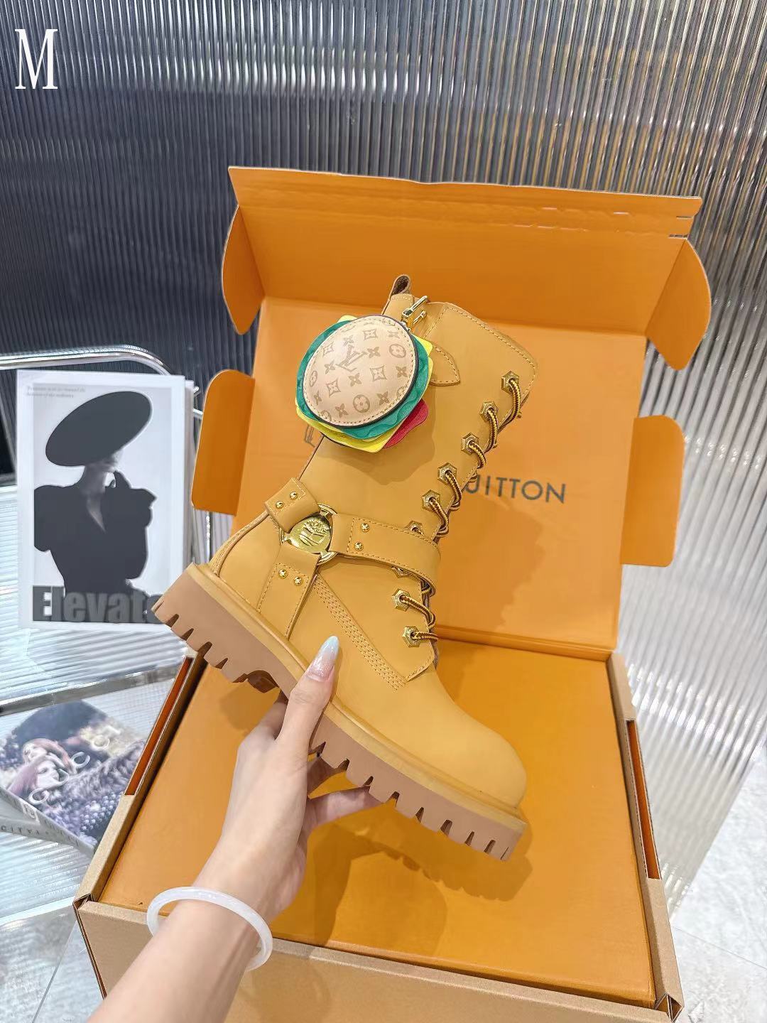 LU vs TIMBER LAND Boots Unisex 2 Color 's