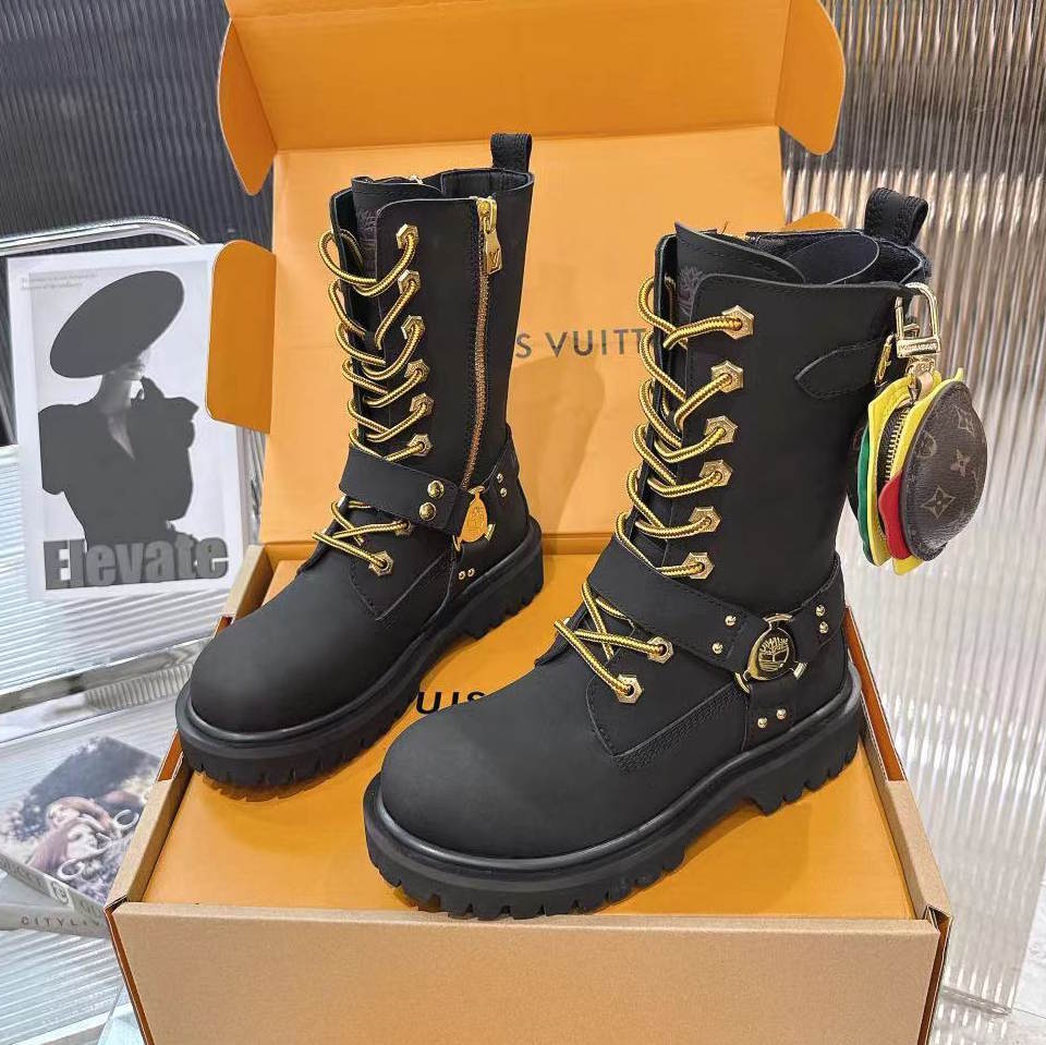 LU vs TIMBER LAND Boots Unisex 2 Color 's