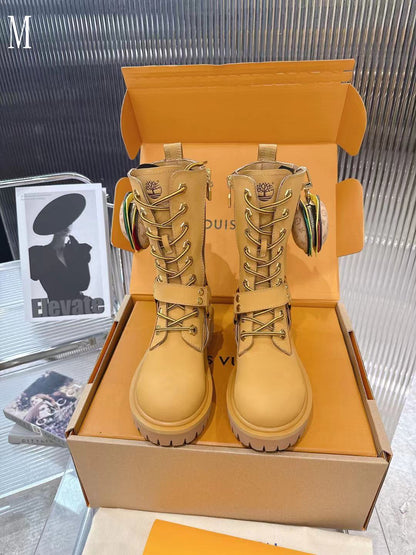 LU vs TIMBER LAND Boots Unisex 2 Color 's