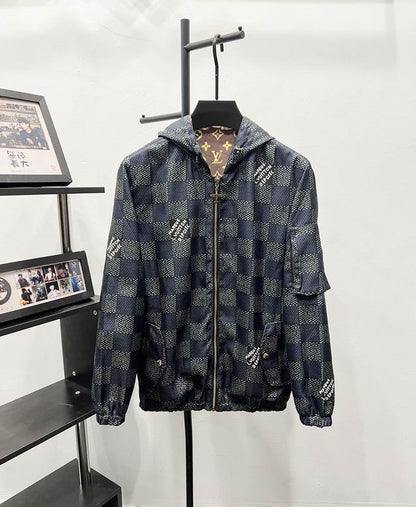 LU Man Jacket Windbreak Hoodie 2 Side