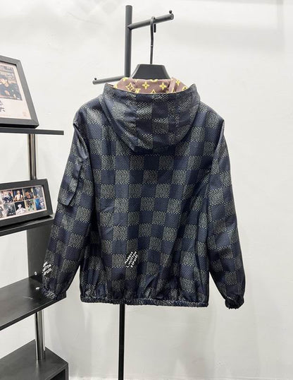 LU Man Jacket Windbreak Hoodie 2 Side
