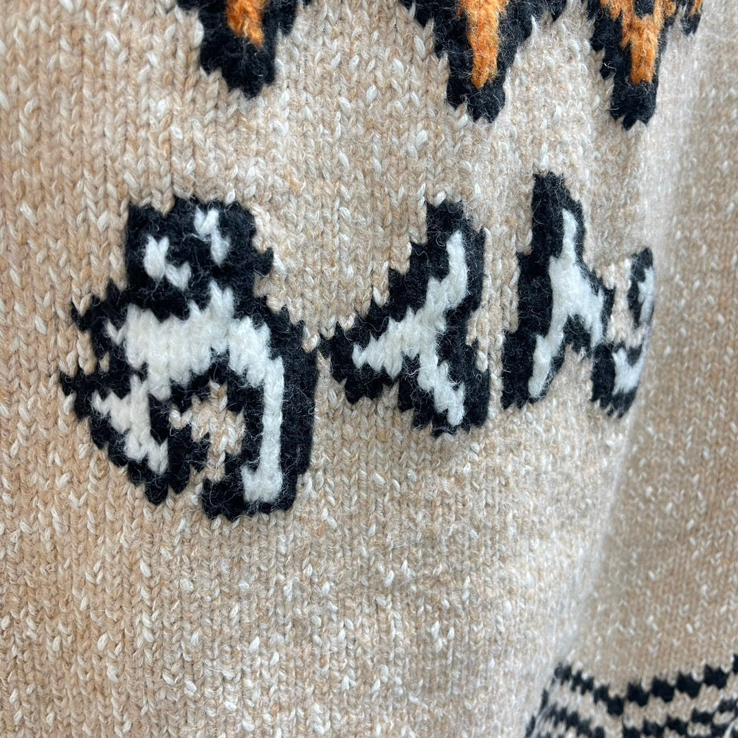 LU Sweater Jacket Monogram Man IOFF