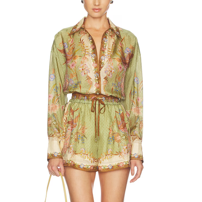 ZIMER MAN  shirt and short set   Woman