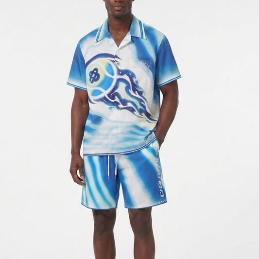 CASA BLANC Man Sport Suits Summer