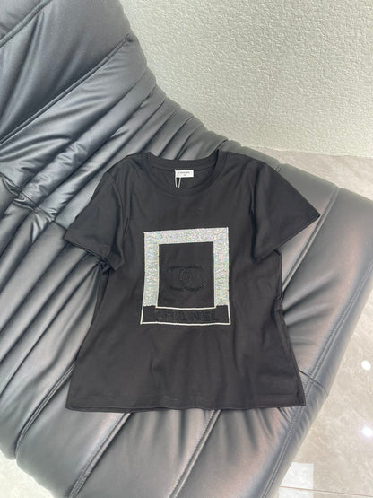 CHL  T - Shirt Woman short sleeve 3 Color's stones