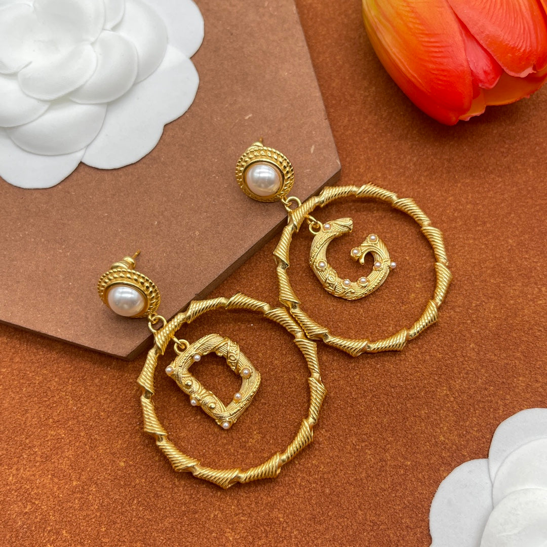 G D Earrings SALE-min order required