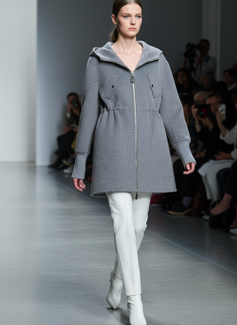 LU Wool Woman  Coat  2 Color's