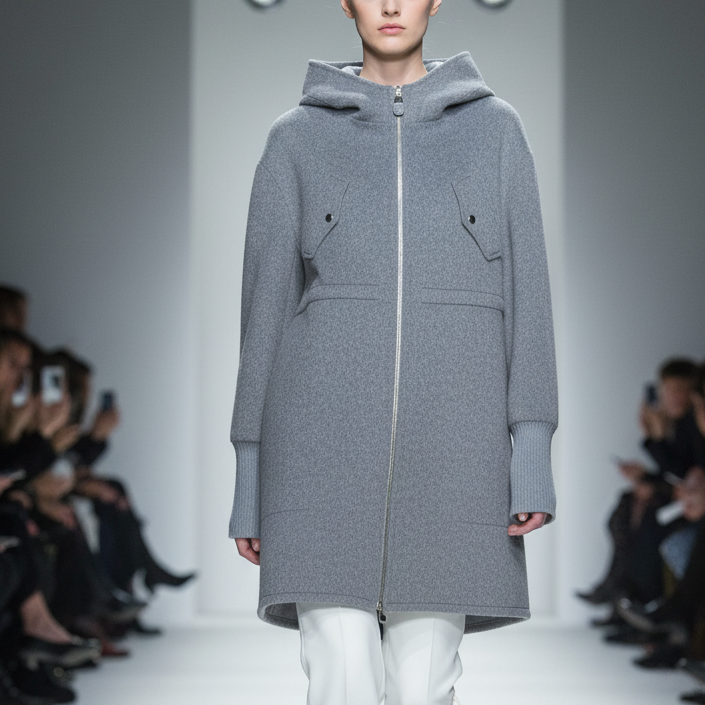 LU Wool Woman  Coat  2 Color's