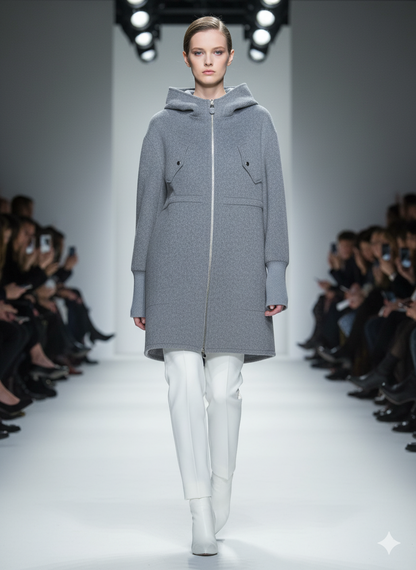 LU Wool Woman  Coat  2 Color's