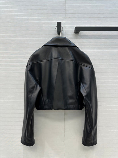 AL1A  Leather Jacket Woman