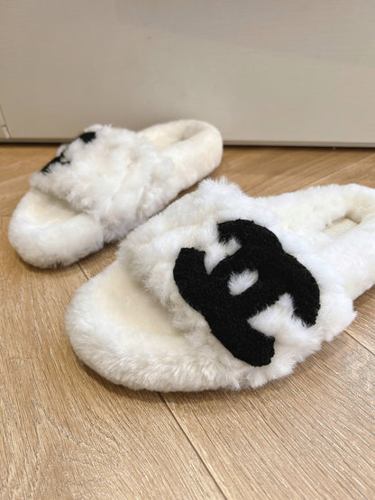 CHL Fur Slippers 3 Color's Woman