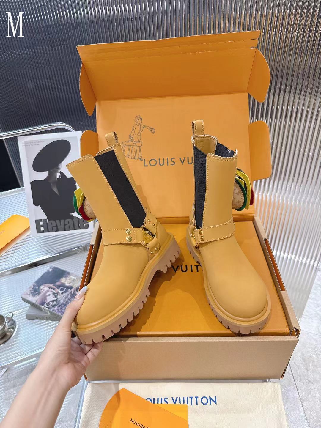 LU vs TIMBER LAND Boots Unisex 2 Color 's