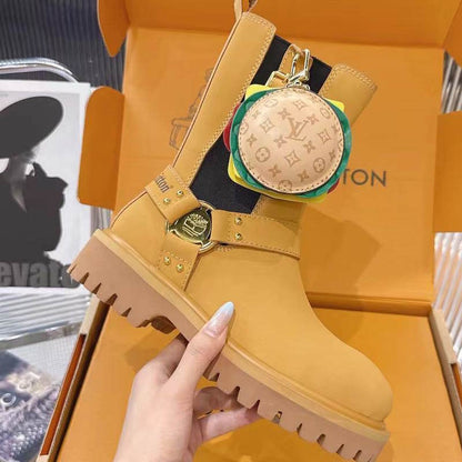 LU vs TIMBER LAND Boots Unisex 2 Color 's