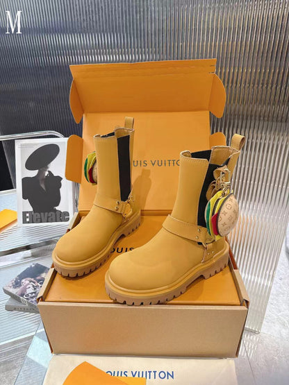 LU vs TIMBER LAND Boots Unisex 2 Color 's