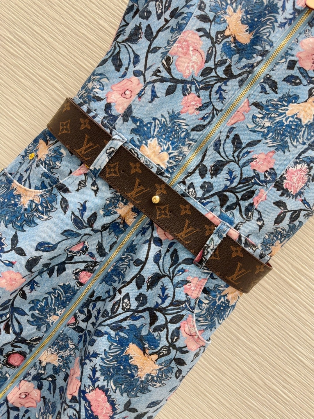 LU Vine floral dress Limited