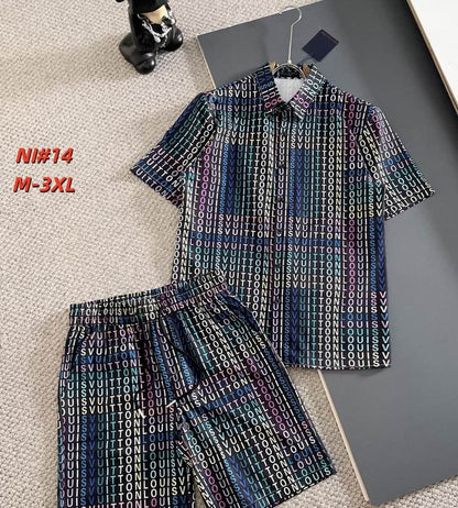 LU Man Sport Suits Summer