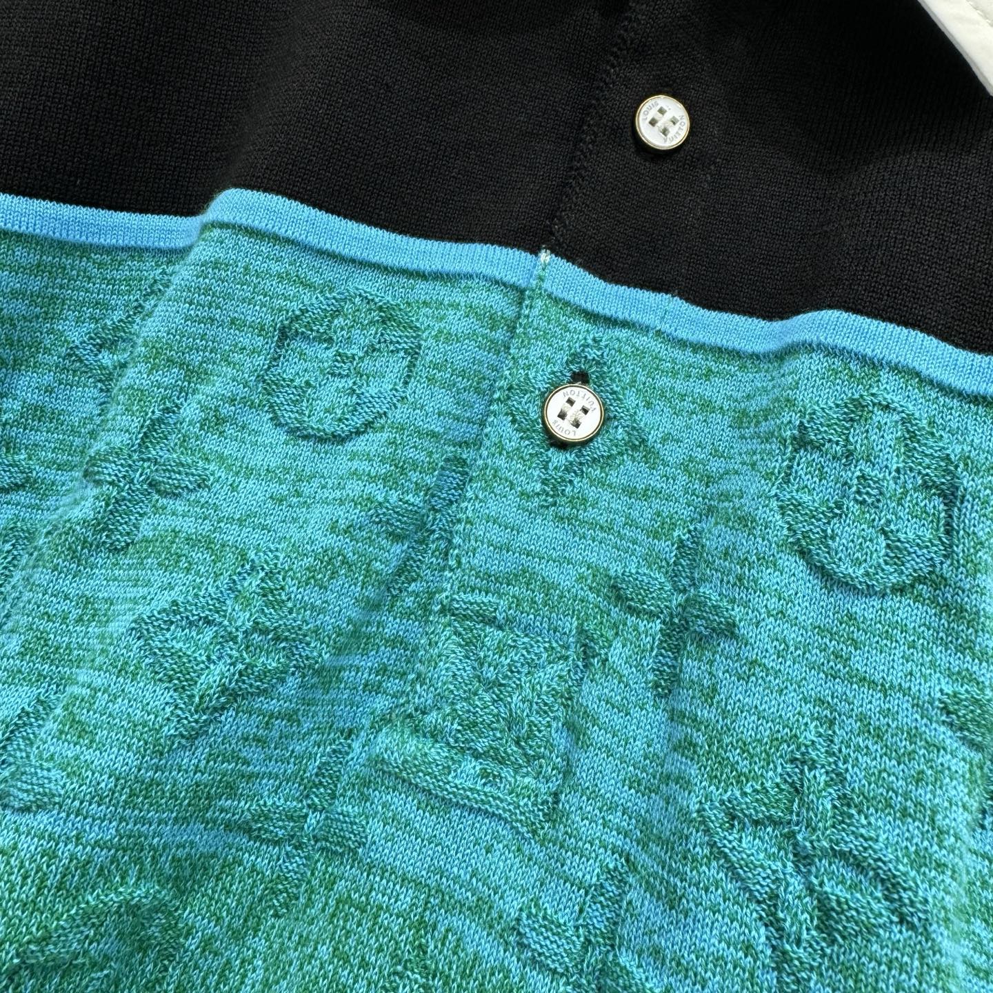 LU Intarsia  Polo T-shirt  limited IOFF