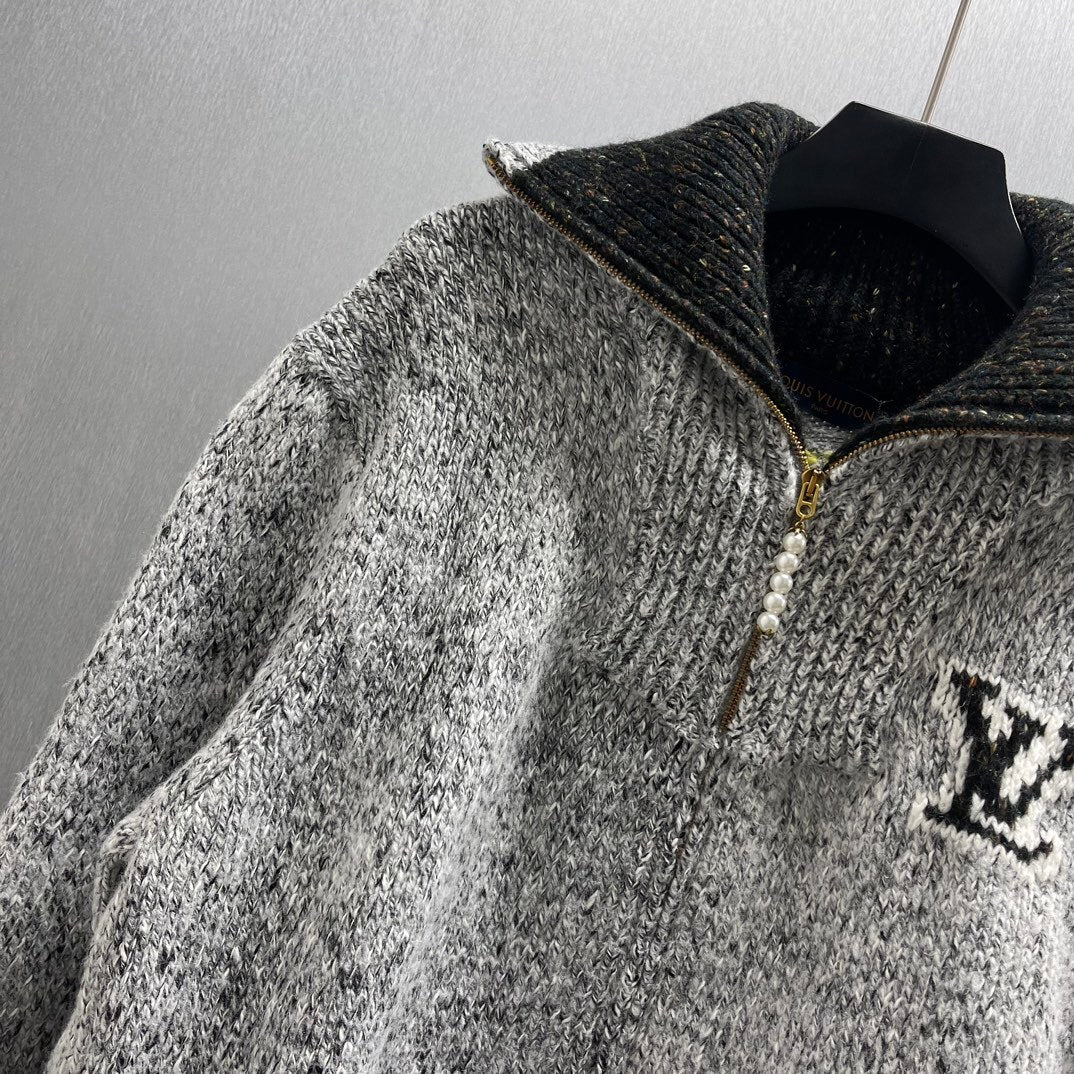 LU Sweater Jacket Monogram Man IOFF