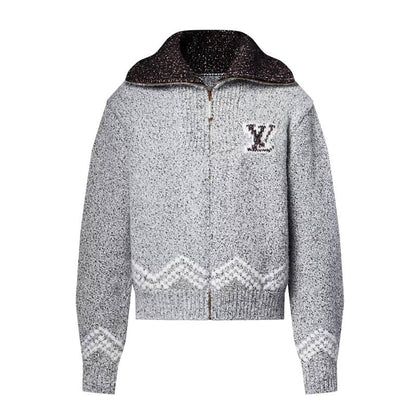 LU Sweater Jacket Monogram Man IOFF