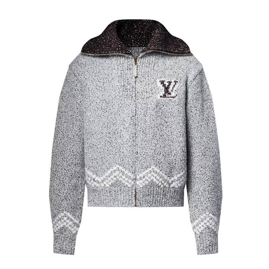LU Sweater Jacket Monogram Man IOFF