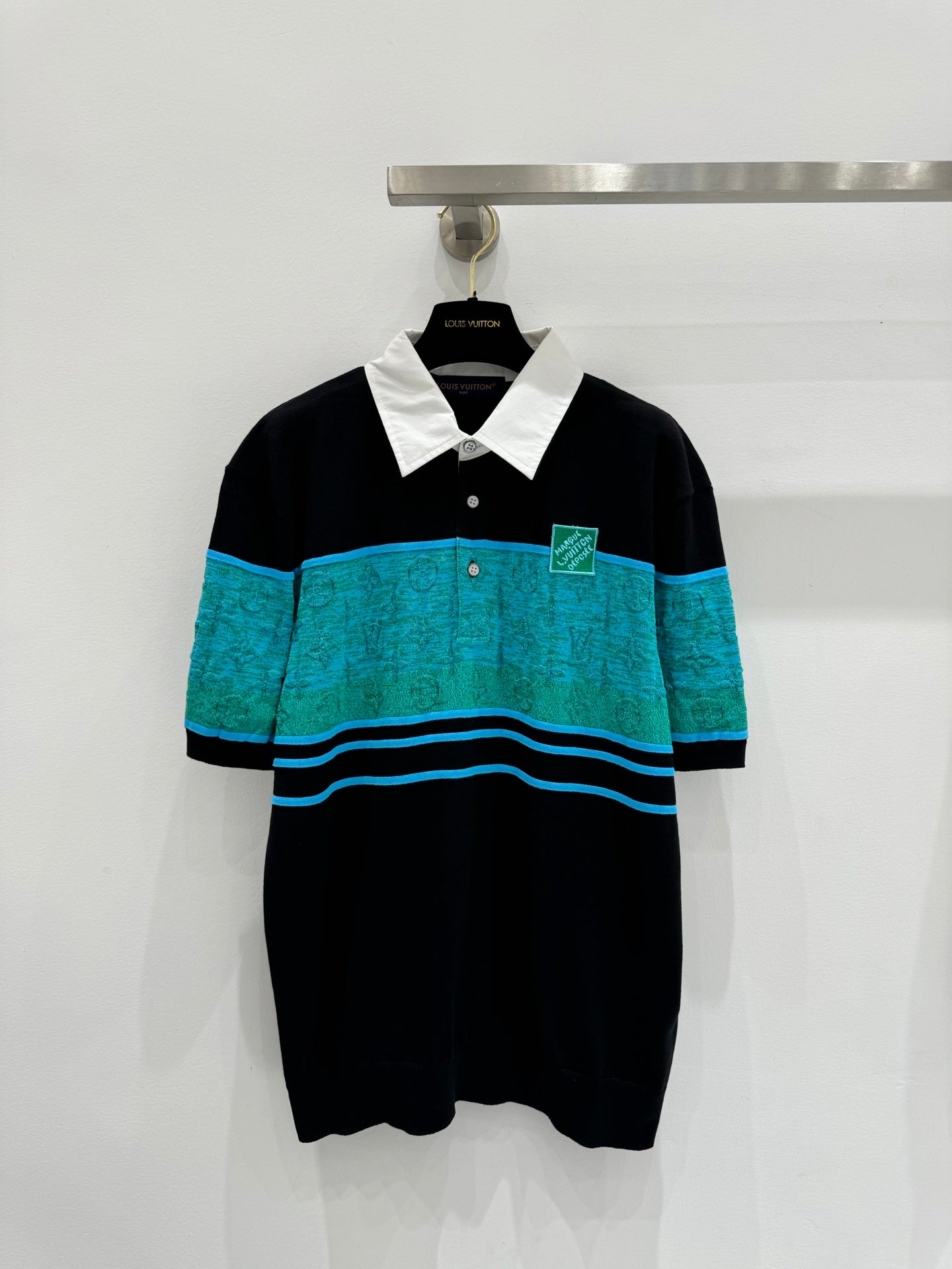 LU Intarsia  Polo T-shirt  limited IOFF