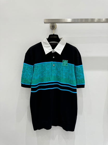 LU Intarsia  Polo T-shirt  limited IOFF