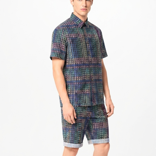 LU Man Sport Suits Summer