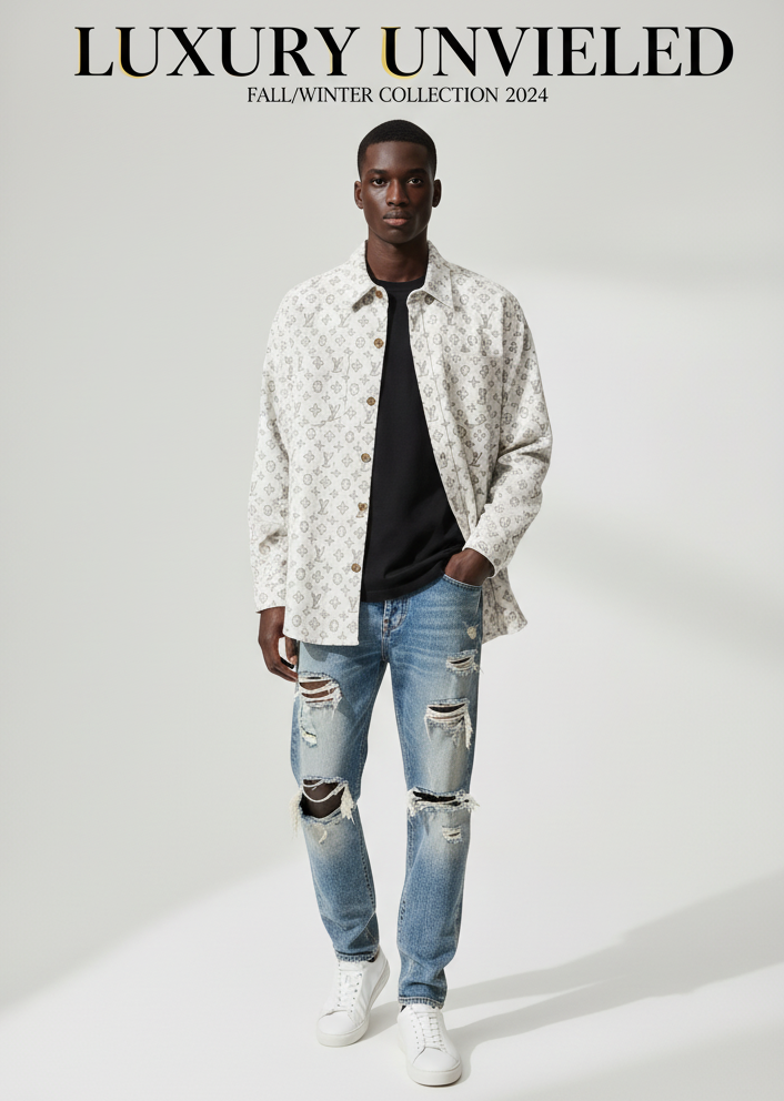LU  Man shirt Jacket Denim