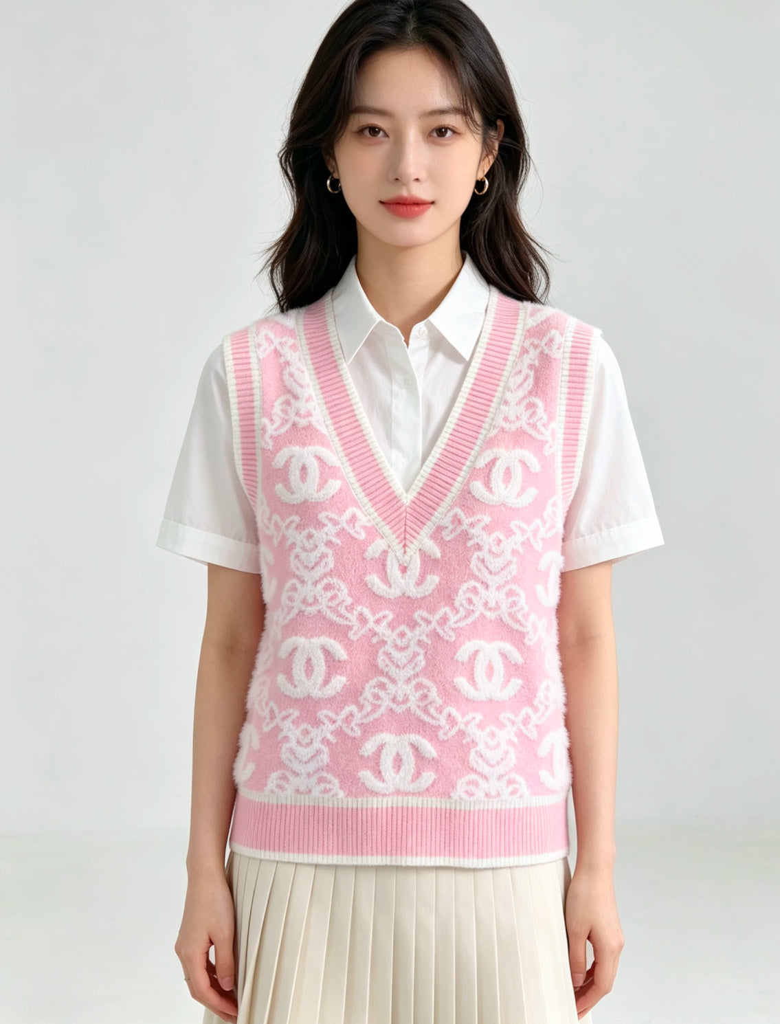 CHL Woman  sweater Vest  4 Color's