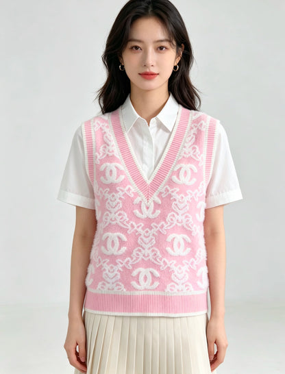CHL Woman  sweater Vest  4 Color's