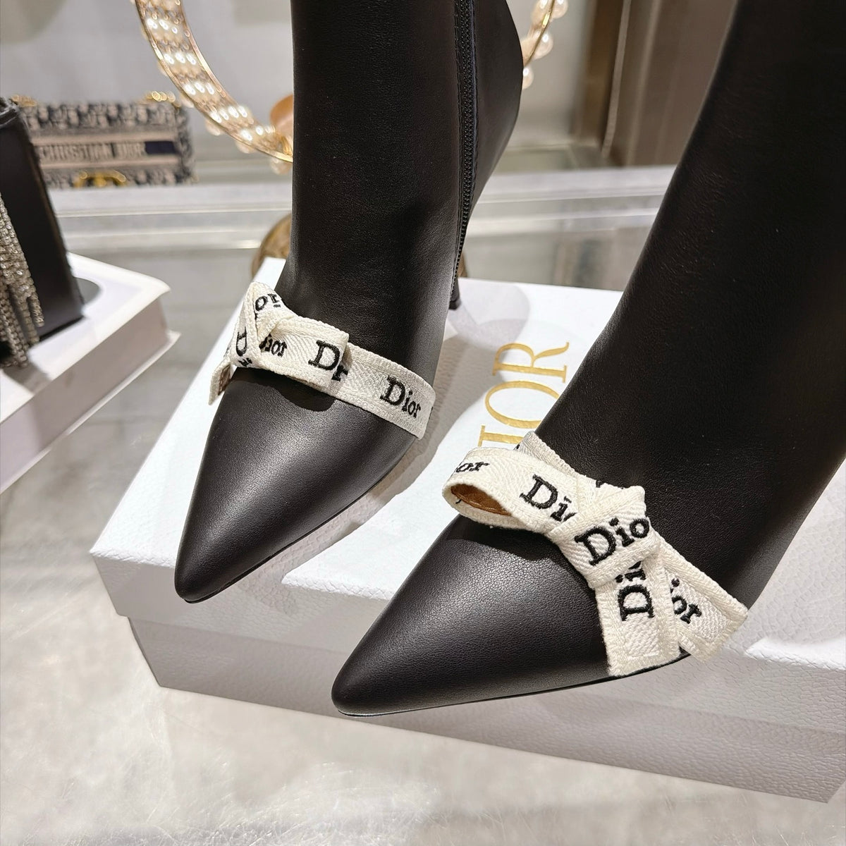 CHD High Heels Boots Woman  2 Color's