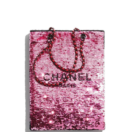 CHL Sequin Shopping  Bag  3 Color 's 39 cm