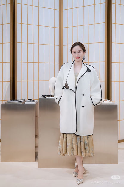 LU Alpaca Woman Jacket Coat IOF