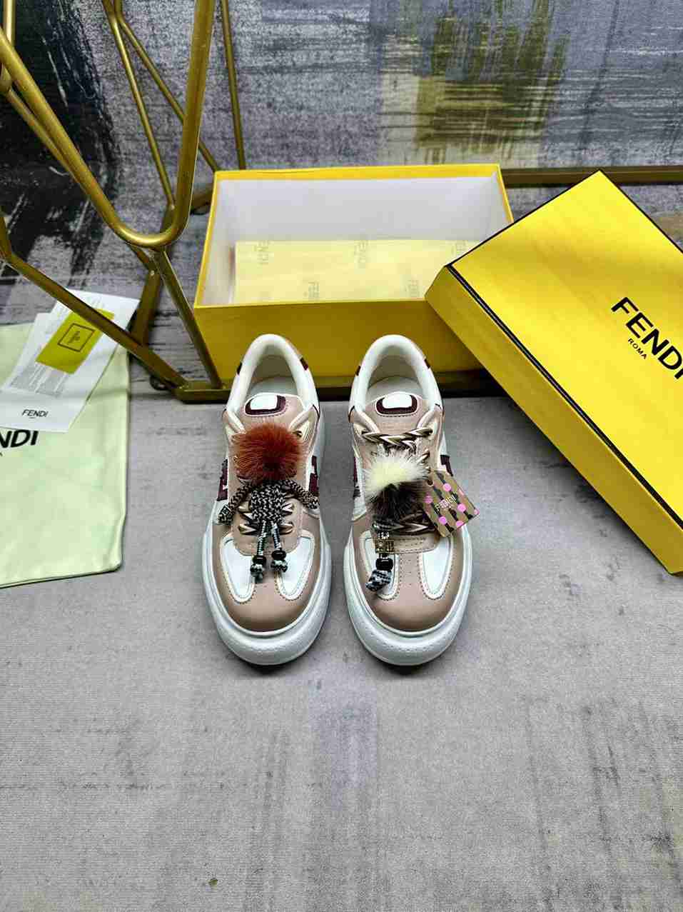 FEN  Sneakers Woman Platform 4 Color's