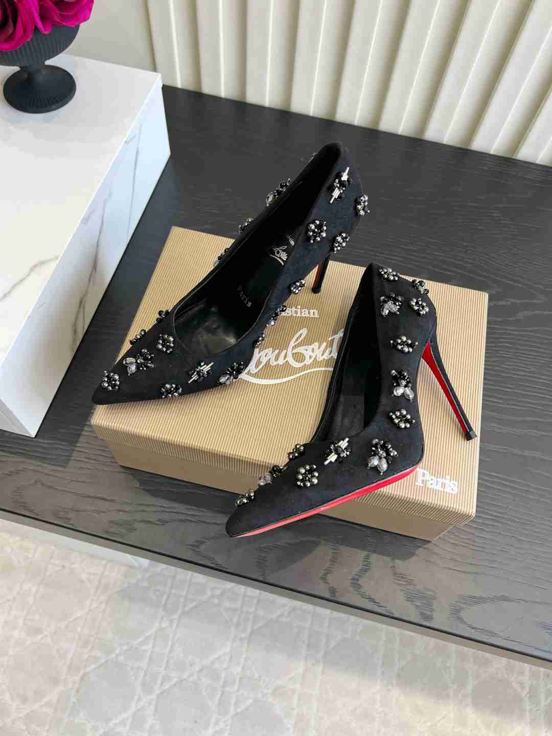 LABUTIN Shoes  Woman Heels 2 Color's 42