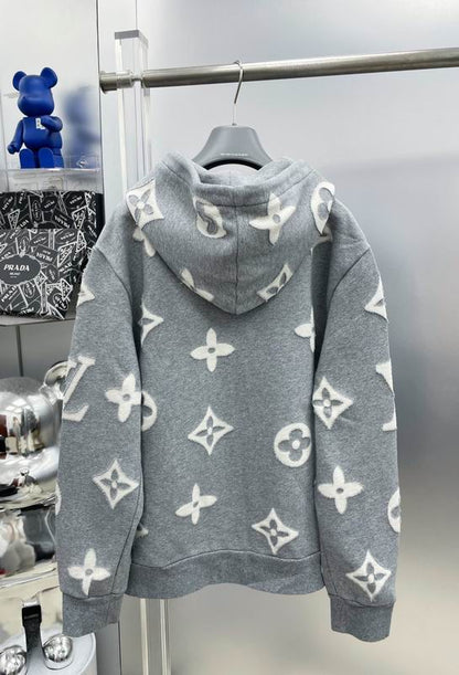 LU Man Jacket Hoodie Monogram