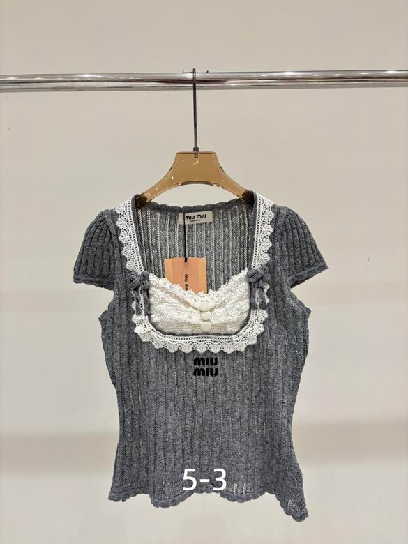 MI MI  Sweater  Woman T- Shirt short sleeve 2 Color 's