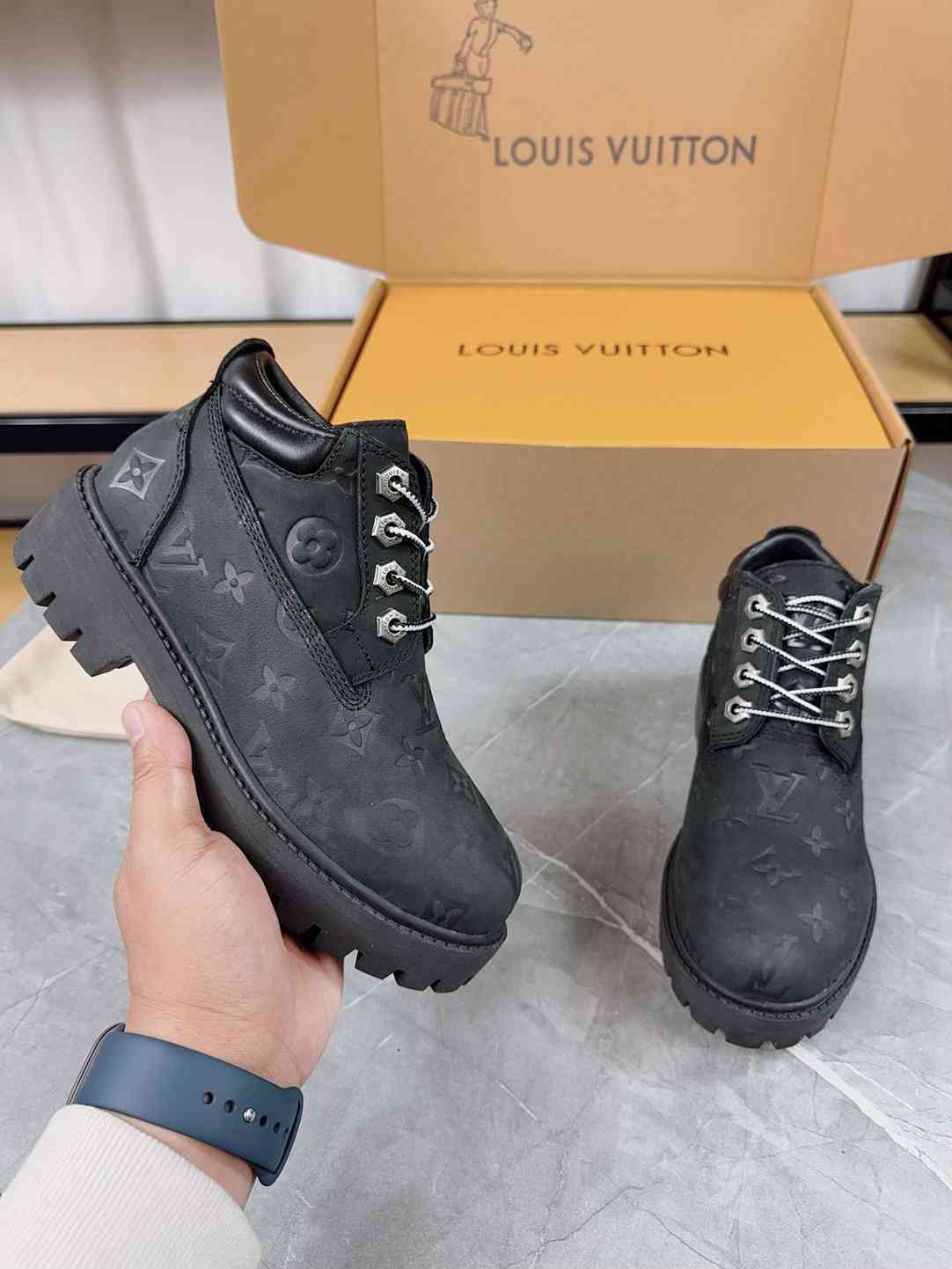 LU vs TIMBER LAND Boots Unisex 3 Color 's