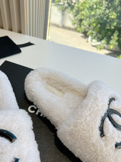 CHL Fur Slippers 3 Color's Woman 42