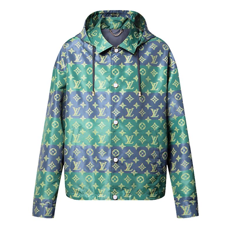 LU  Monogram Printed Coach Man Jacket