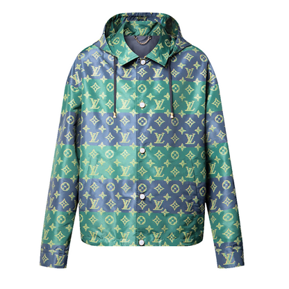 LU  Monogram Printed Coach Man Jacket