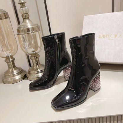 CHU  Boots Woman Low 2 Color's heels
