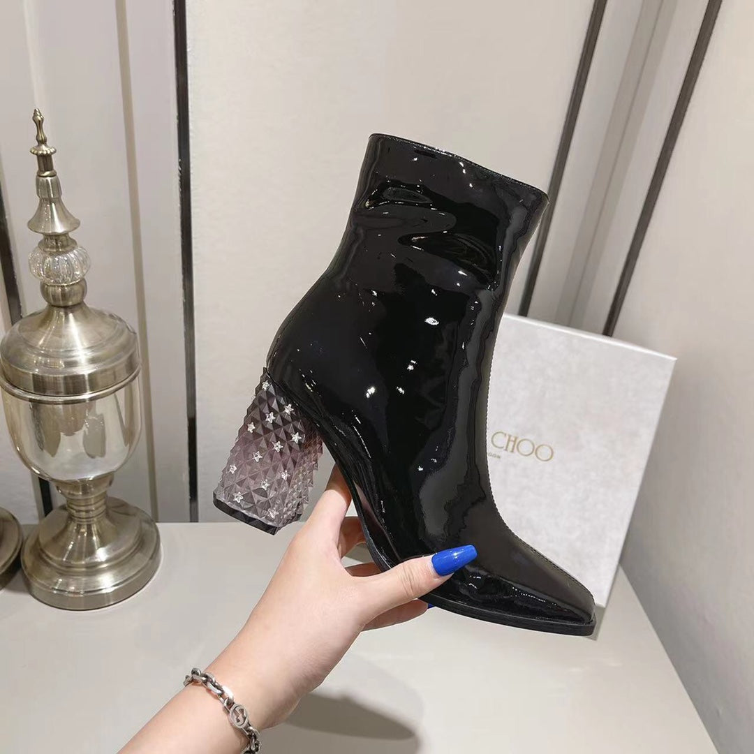 CHU  Boots Woman Low 2 Color's heels