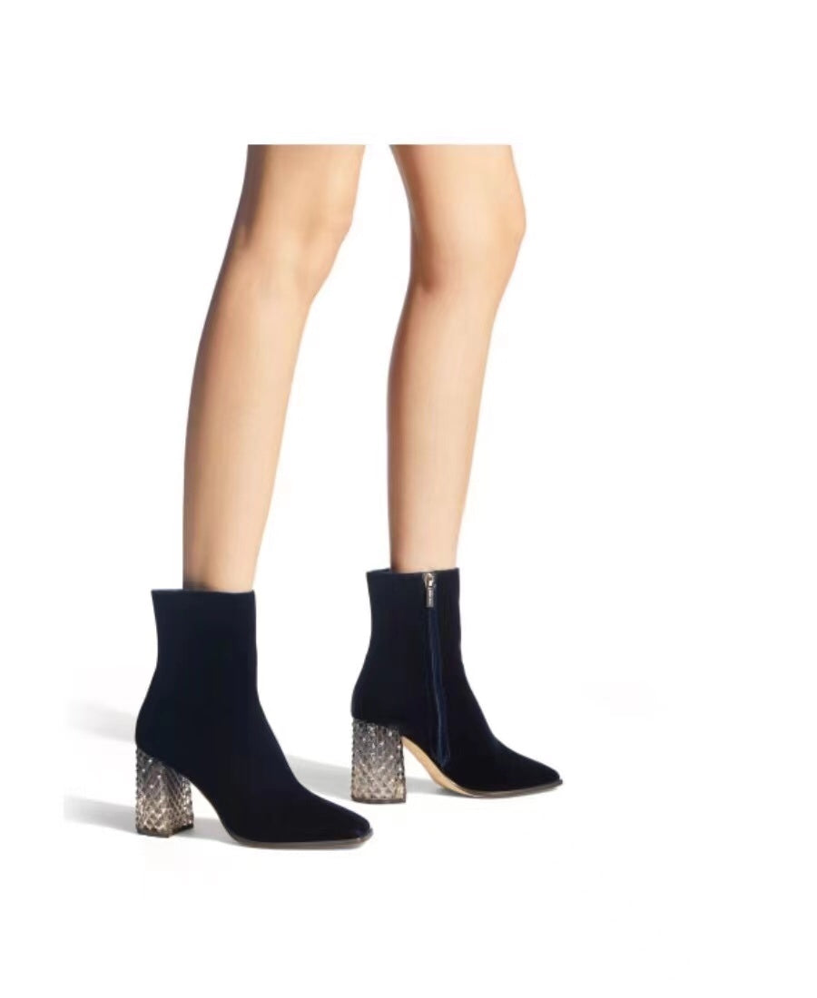 CHU  Boots Woman Low 2 Color's heels