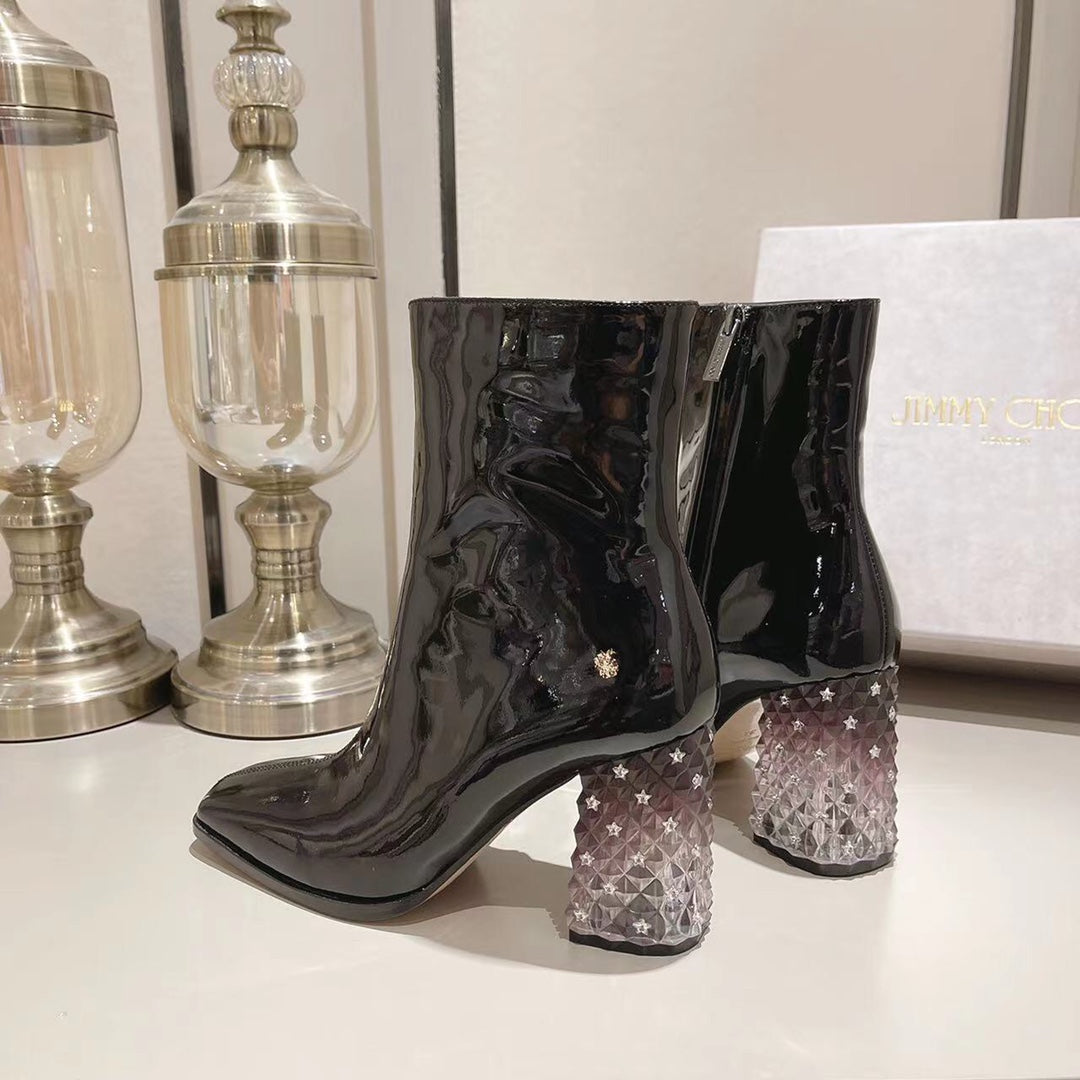 CHU  Boots Woman Low 2 Color's heels
