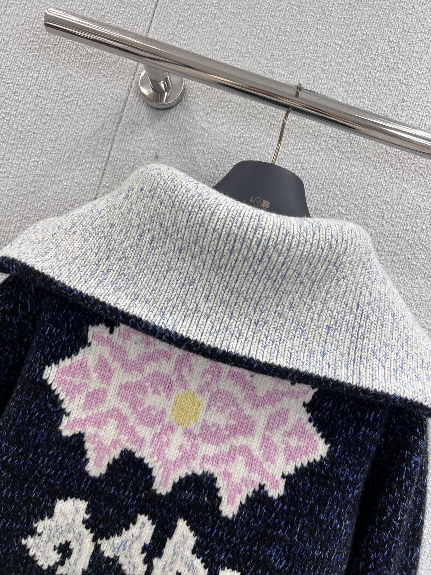 LU Sweater Jacket Monogram Man IOFF